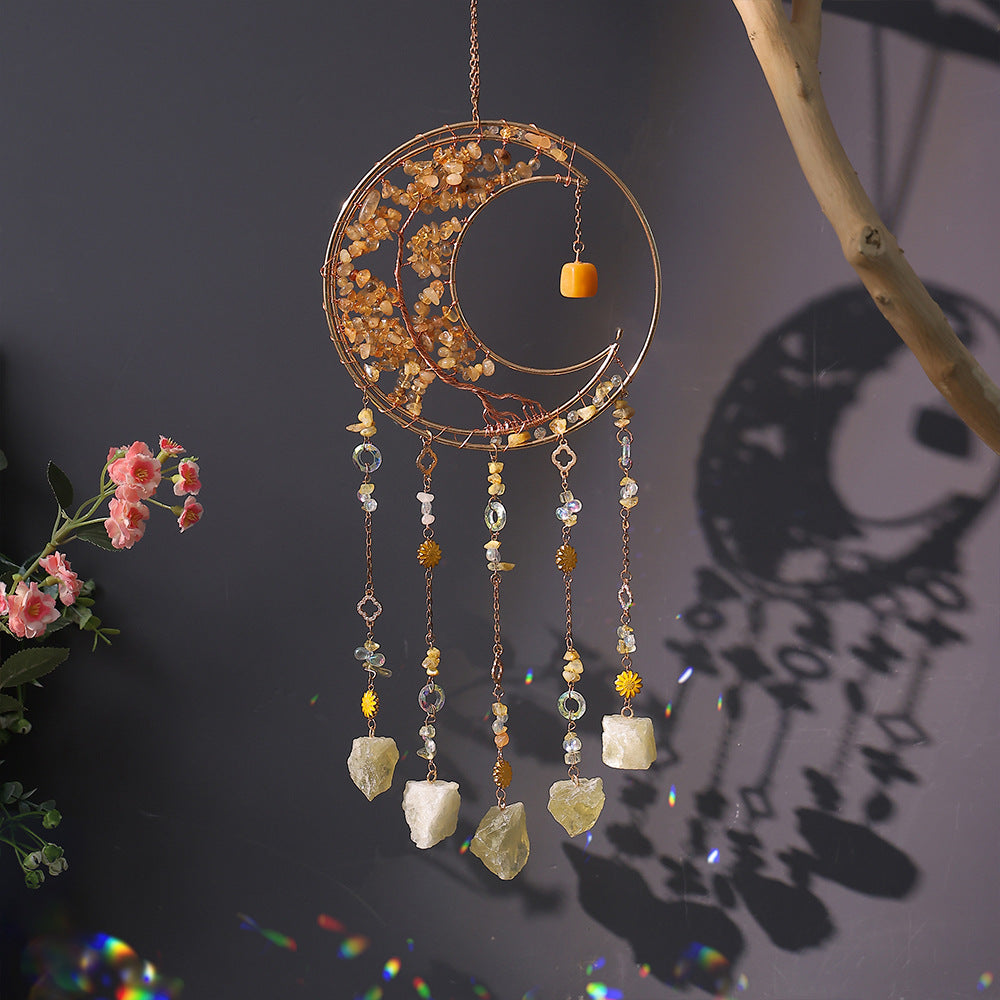 Tree of Life Crystal Suncatcher - DippedShop Wholesale - #9747