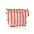 PVC Glossy Striped Waterproof Cosmetic Bag MK2BLW6C5CO09