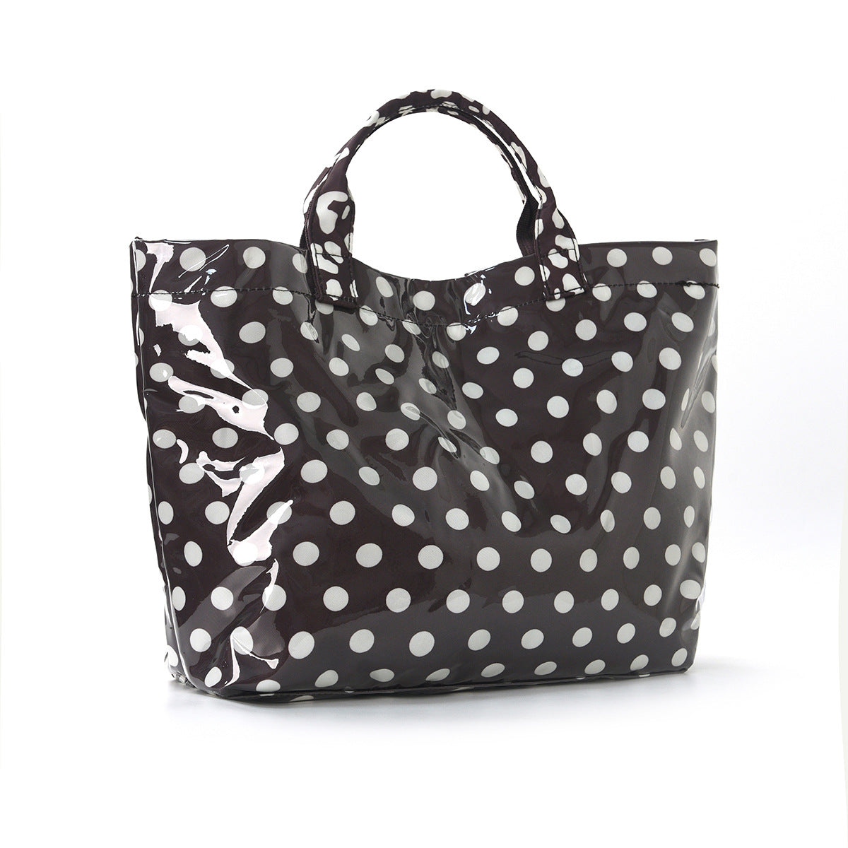 Cute Polka Dots Large Capacity Tote Bag MK2BLW6W10BBG555