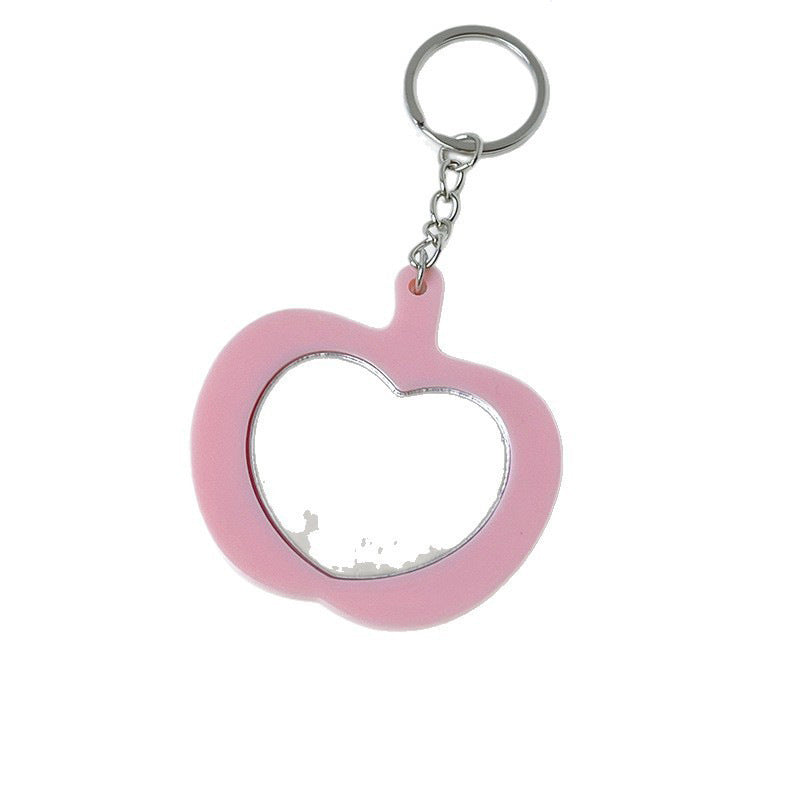 Cute Apple-Shape Portable Mirror Bag Charm 6W10BBC863