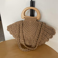 Crochet Shell Tote Bag - DippedShop Wholesale - #9827