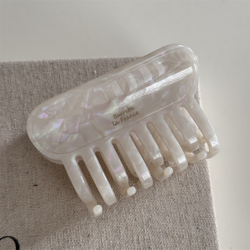 French Tortoise Shell Acetate Hair Claw Clips I6W6HCP1297