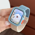 Color Block Nylon Weave Watch Band 6W6JWA141