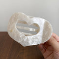 Vintage Curved Hollow Out Heart Hair Claw 8AS6HCP289L