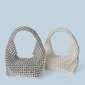 Handmade Pearl Beaded Clutch - DippedShop Wholesale - #3315