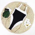 Sexy Color Block Swimsuit - DippedShop Wholesale - #4771