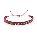 Handmade Seed Bead Braided Adjustable Bracelet 6W6JBR475