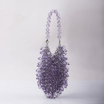 Teardrop Crystal Hollow Handmade Handbag DP25C687