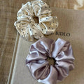 Stylish Polka Dots Print Hair Scrunchies 6W6HSR339
