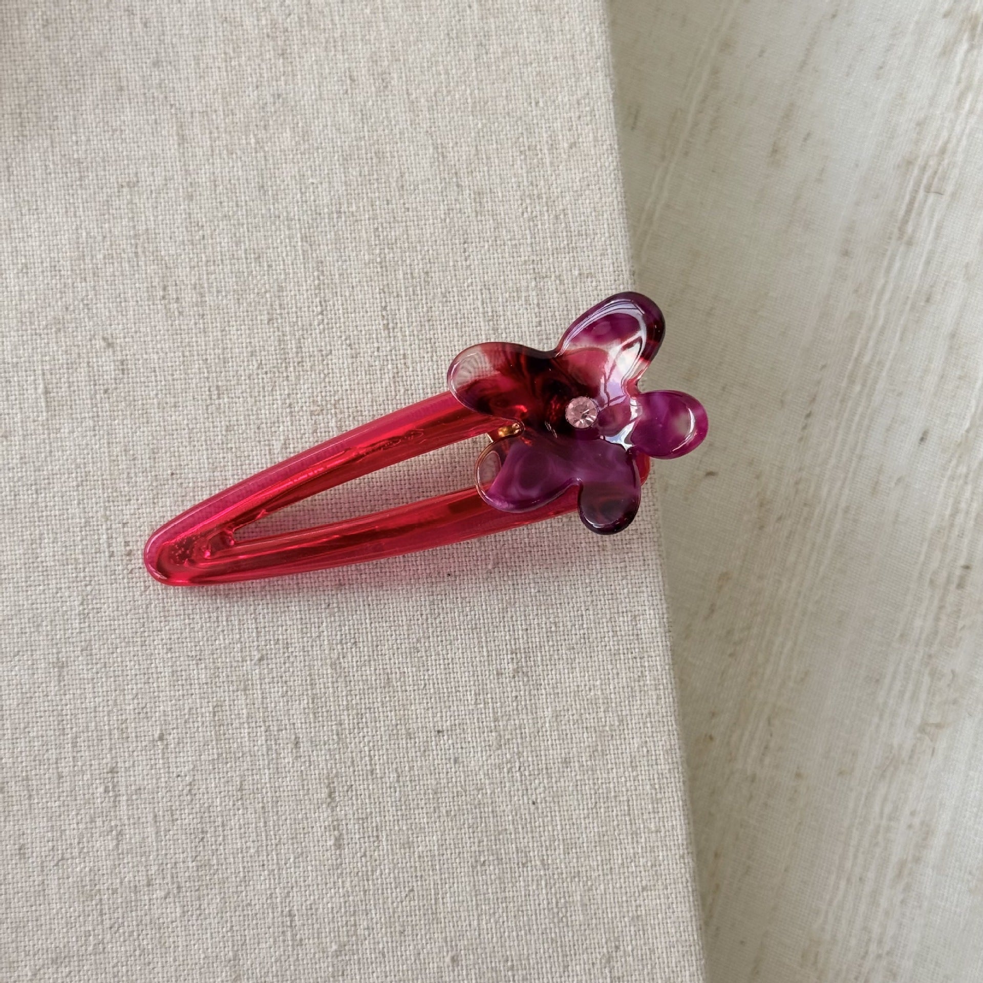 Flower Duckbill Hair Clip - DippedShop Wholesale - #4211