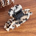Retro Leopard Print Non-Slip Acetate Hair Claw 6W6HCP1295