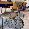 Simple Nylon Polka Dot Traver Storage Bag 6W10BBG2004