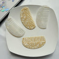 Minimalist Half-Moon Acetate Hair Combs MK2PPM6CT5CB44