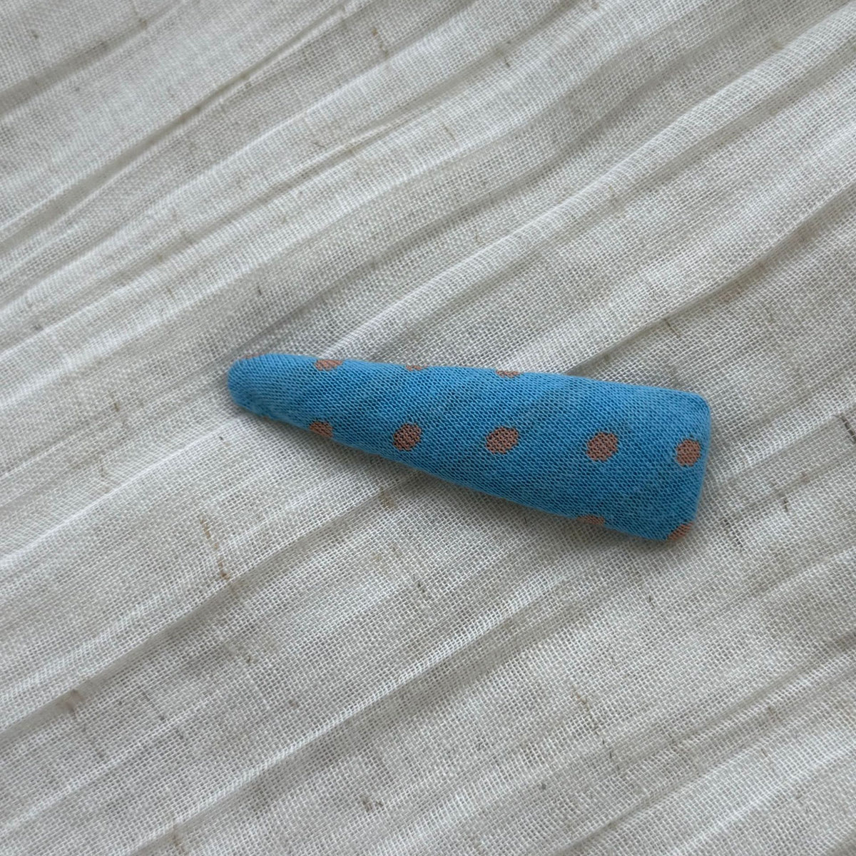 Elegant Polka Dot Non Crease Snap Hair Clip 6W6HCP1678