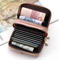 Woven Zipper Card Holder Wallet - DippedShop Wholesale - #0275