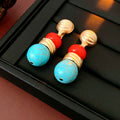 Boho Style Irregular Geometry Stones Choker Necklace 6W6JNC950