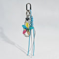 Beaded Flower Keychain Charm - DippedShop Wholesale - #9299