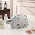 Cute Letter Embroidered Star Cosmetic - DippedShop Wholesale - #6131