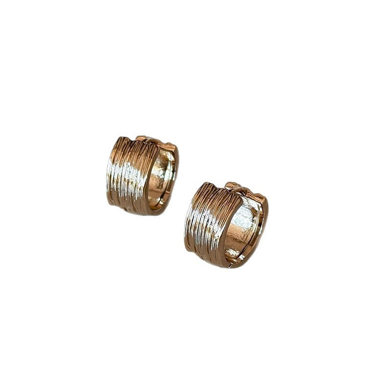 Trendy Geometric Circle Hoop Earrings 6W6JER592