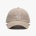 Simple Letters Embroidery Casual Baseball Caps MK2COW6W6HAT228