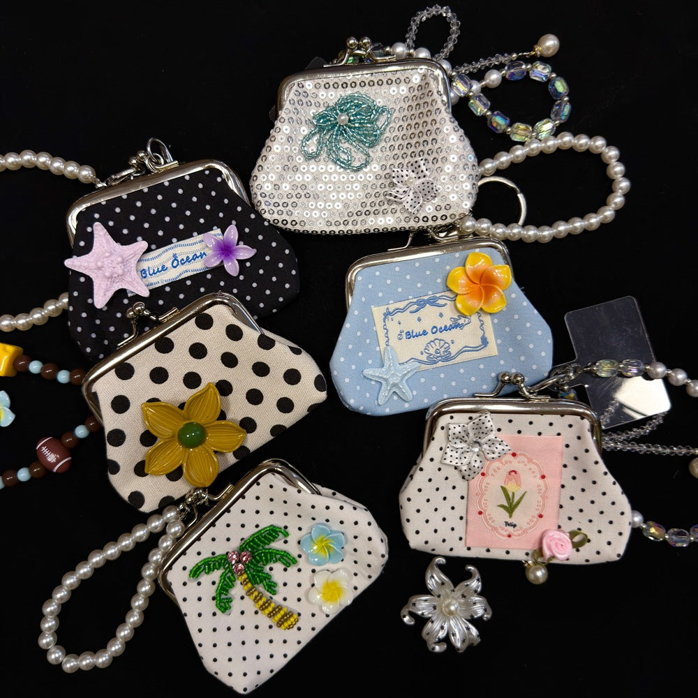 Mini Kiss Lock Coin Purse - DippedShop Wholesale - #3699