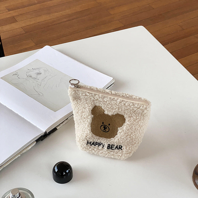 Plush Bear Cosmetic Bag - DippedShop Wholesale - #9491