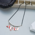 Halloween Gothic Pendant Blood Drop Layered Necklace 6W6JNC612