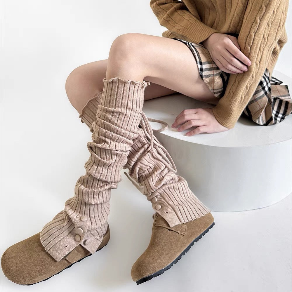 Ribbed Knit Leg Warmers - DippedShop Wholesale - #6451