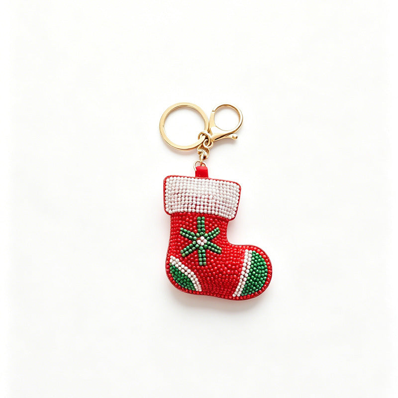 Santa Hat Keychain - DippedShop Wholesale - #9043