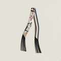 Floral Tassel Silk Scarf - DippedShop Wholesale - #4691
