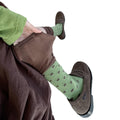 Polka Dot Mid-Calf Socks - DippedShop Wholesale - #2771