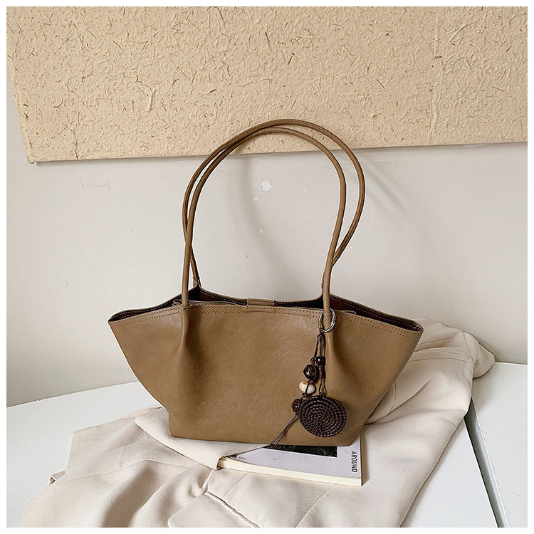 Vintage Soft PU Leather Slouchy - DippedShop Wholesale - #6259