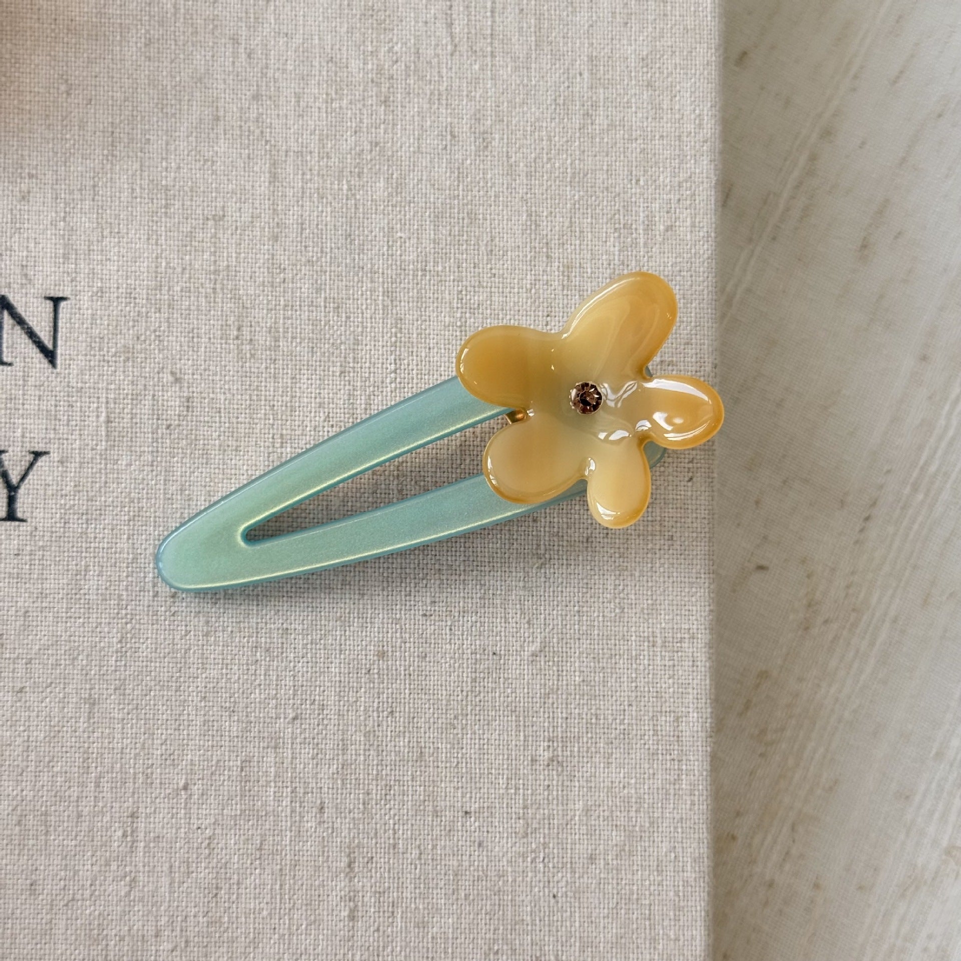 Flower Duckbill Hair Clip - DippedShop Wholesale - #1443