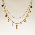 Trendy Double-Layer Choker - DippedShop Wholesale - #9859