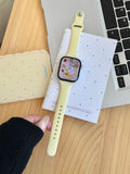 Minimalist Solid Color Slim Silicone Watch Band 6W6JWA147