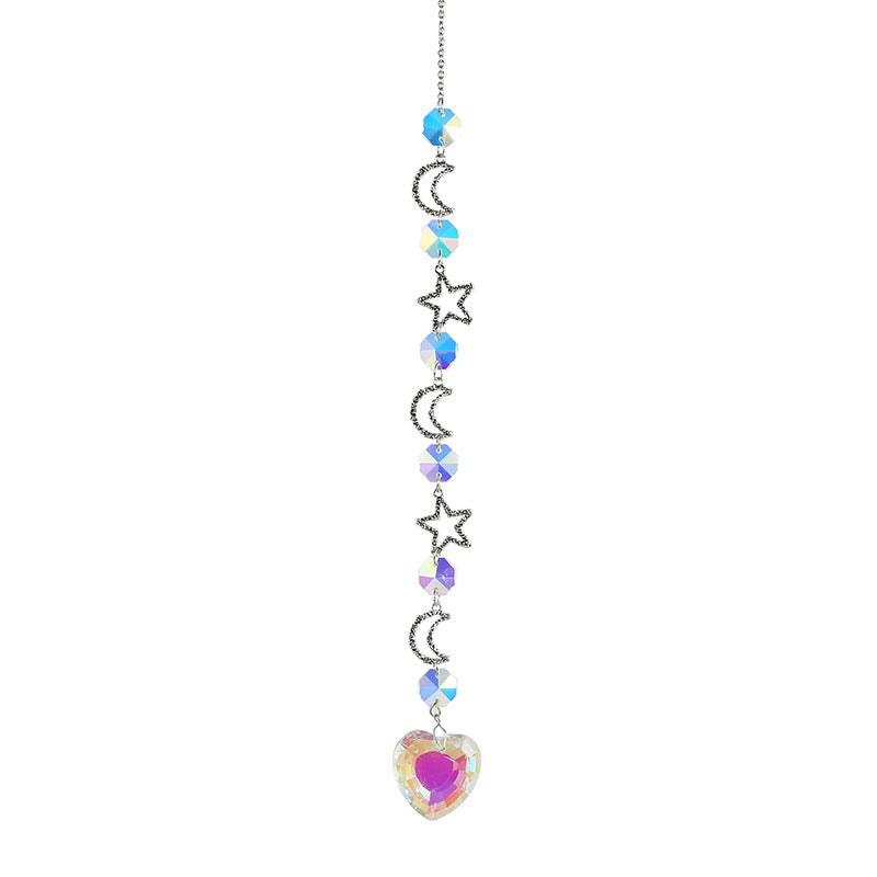 Geometric Heart Suncatcher - DippedShop Wholesale - #1459