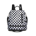 Trendy Checkerboard Pattern Lightweight Backpack 6S10BBG1451