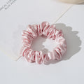 Simple Solid Color Ruffled Hair Scrunchies 6W6HSR332