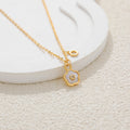 Simple Enamel Irregular Pendant Choker Necklace 6W6JNC398L