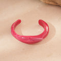 Purple Irregular Acrylic Bracelets - DippedShop Wholesale - #6371