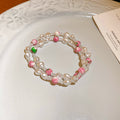Natural Stones Beads Chain Adjustable Bracelet 6W6JBR723