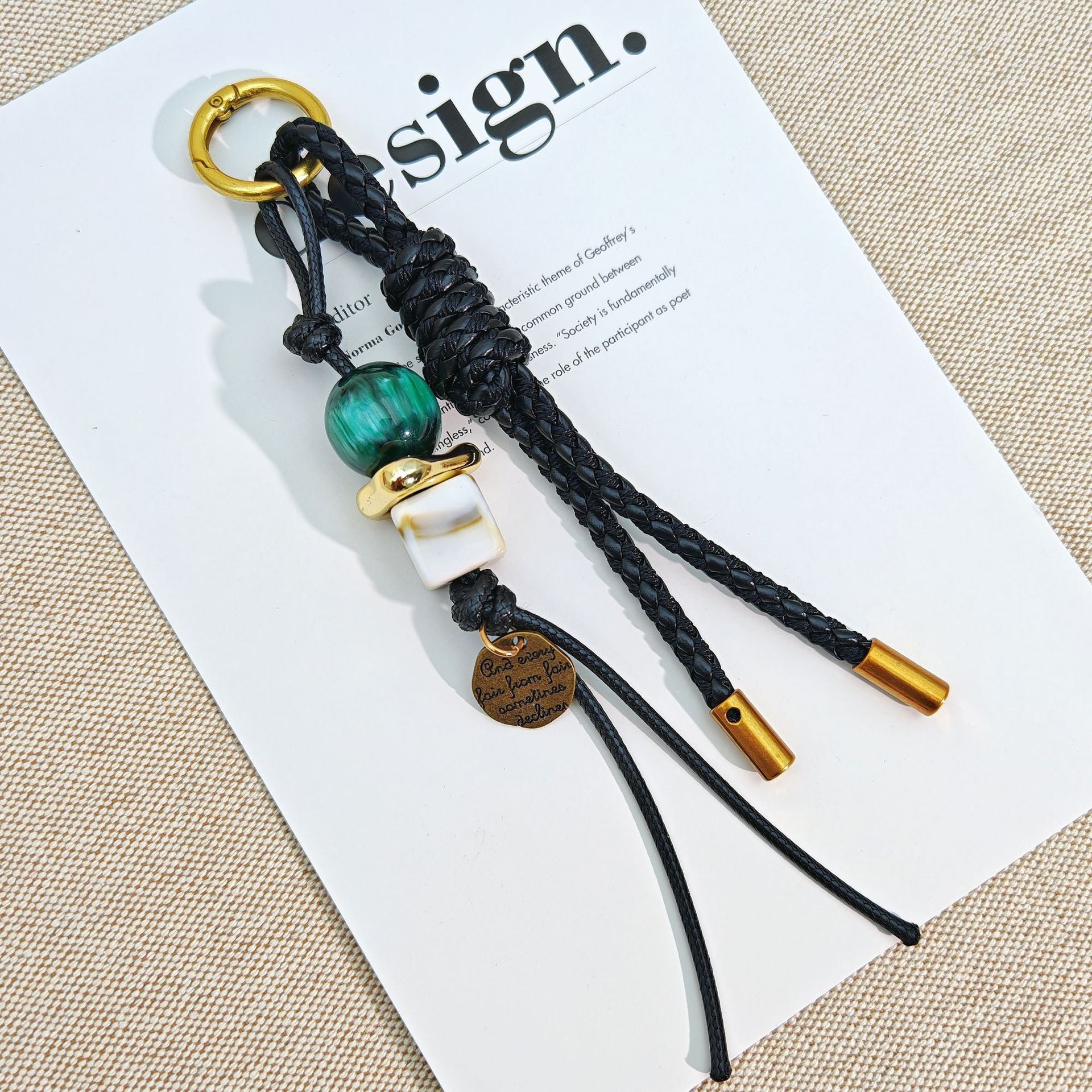 Boho Beaded Keychain - DippedShop Wholesale - #7811