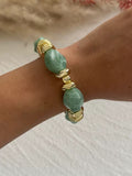 Vintage Irregular Geometric Stone Beaded Bracelet 6W6JBR511