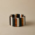 Gold Geometric Stretch Bracelet - DippedShop Wholesale - #7923