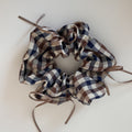 Retro Plaid Print High Elastic Scrunchies 6W6HSR493