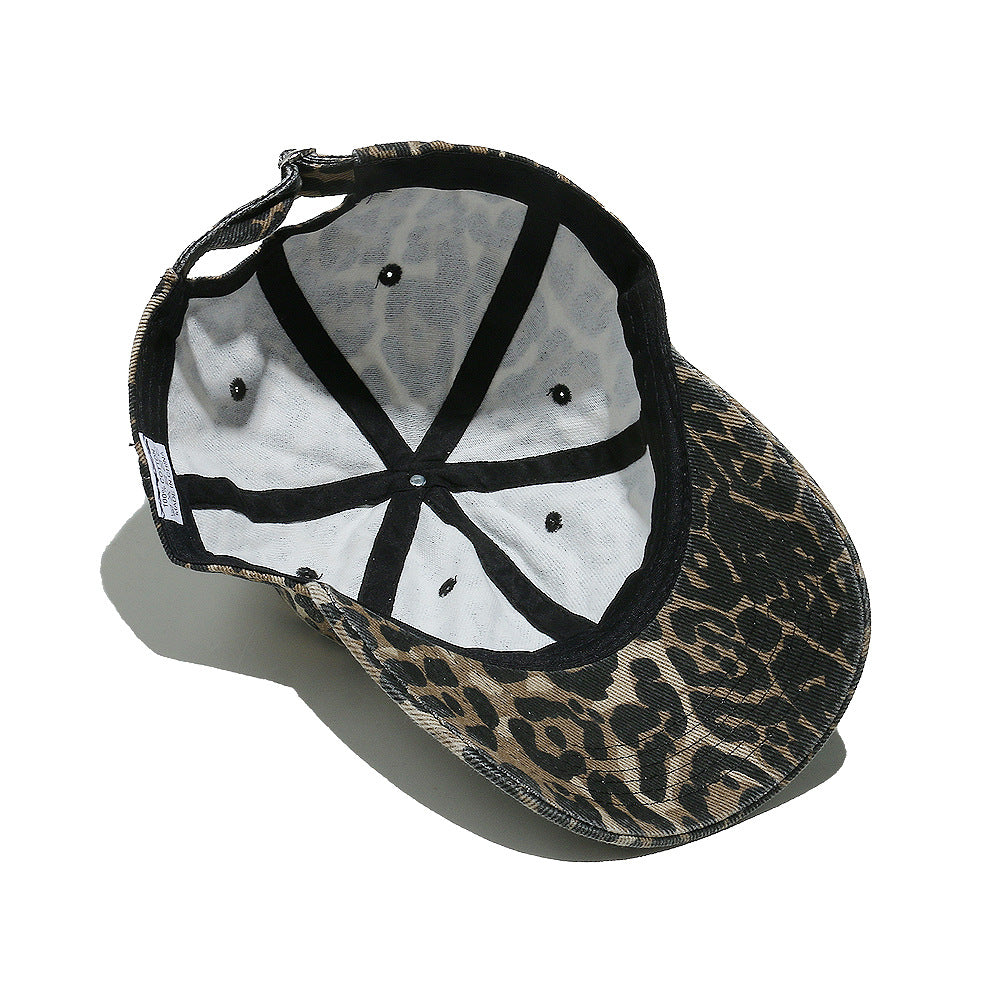 Simple Leopard Print Versatile Baseball Cap 6W6HAT810