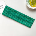 Retro Plaid Elastic Headband - DippedShop Wholesale - #0867