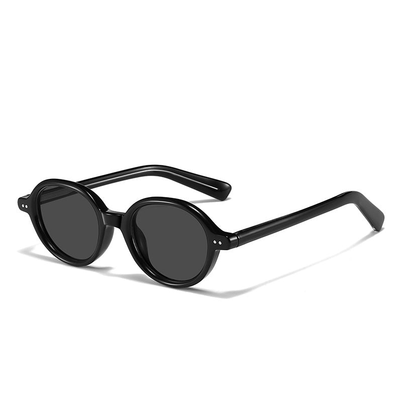 Classic Retro Oval Frame Sunglasses DP25B522