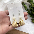 Rattan Beach Dangle Earrings - DippedShop Wholesale - #7251