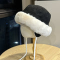 Fleece Earflap Bucket Hat - DippedShop Wholesale - #4851